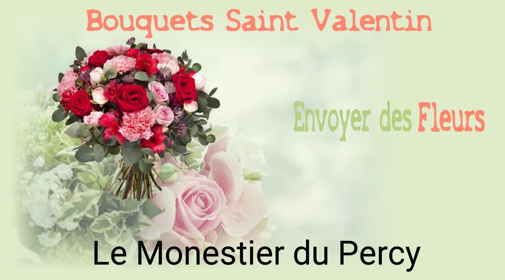 Roses de Saint-Valentin livrées à Le Monestier-du-Percy